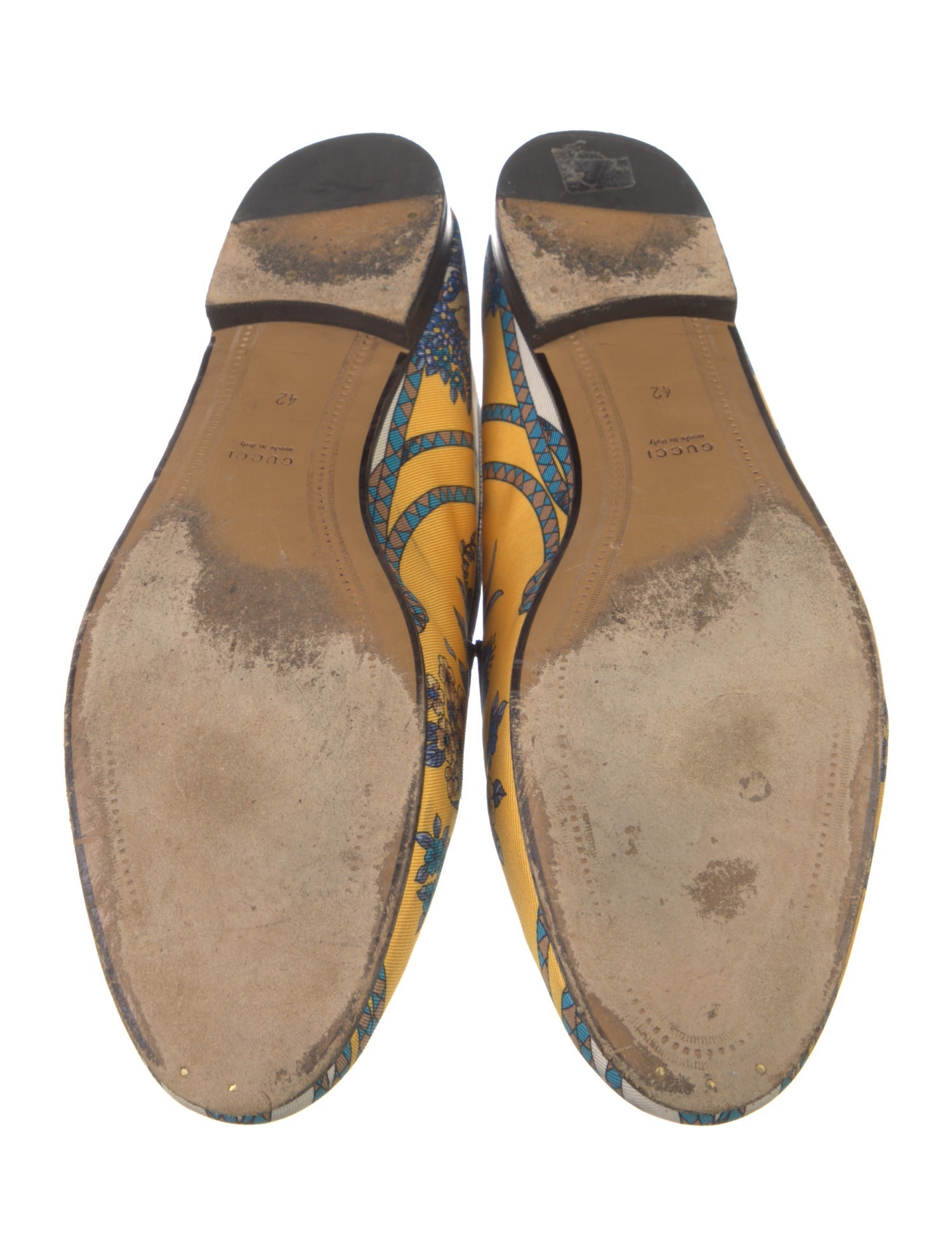 Gucci Canvas Printed Loafers